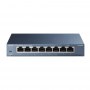 TP-LINK | Switch | TL-SG108 | Unmanaged | Desktop | 1 Gbps (RJ-45) ports quantity 8 | Power supply type External | 36 month(s) - 2